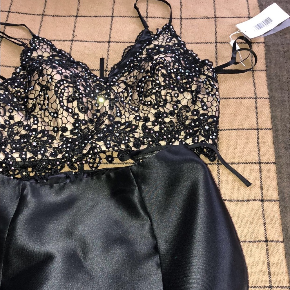 Two piece prom dress